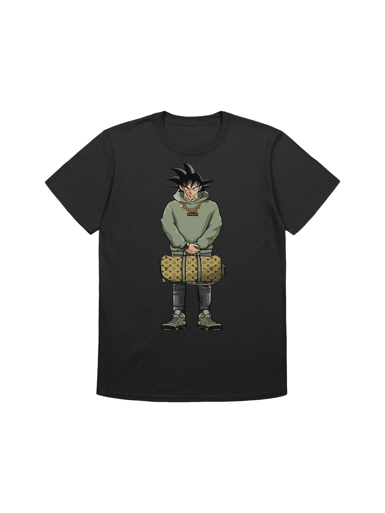 Dragon Ball – Goku – Luxury Street Duffle – Gildan Softstyle T-Shirt product image (1)
