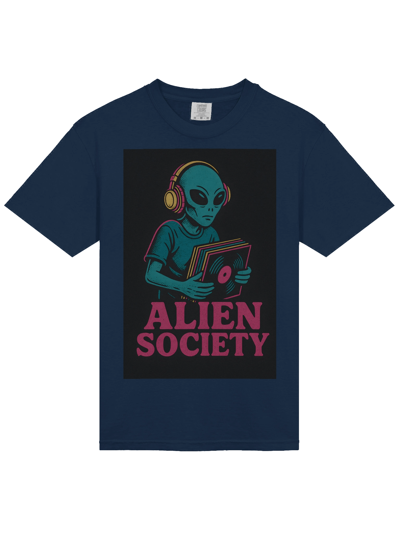 Alien Society Vinyl Vibes T-Shirt product image (4)