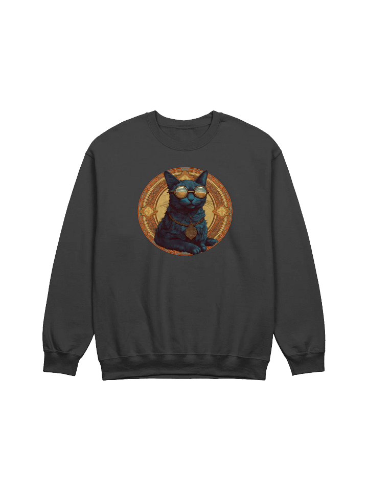 Cool Cat Chain Crewneck Sweatshirt product image (7)