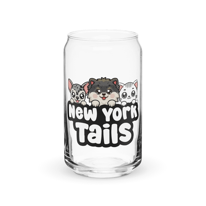 New York Tails Can-Shaped Glass product image (1)