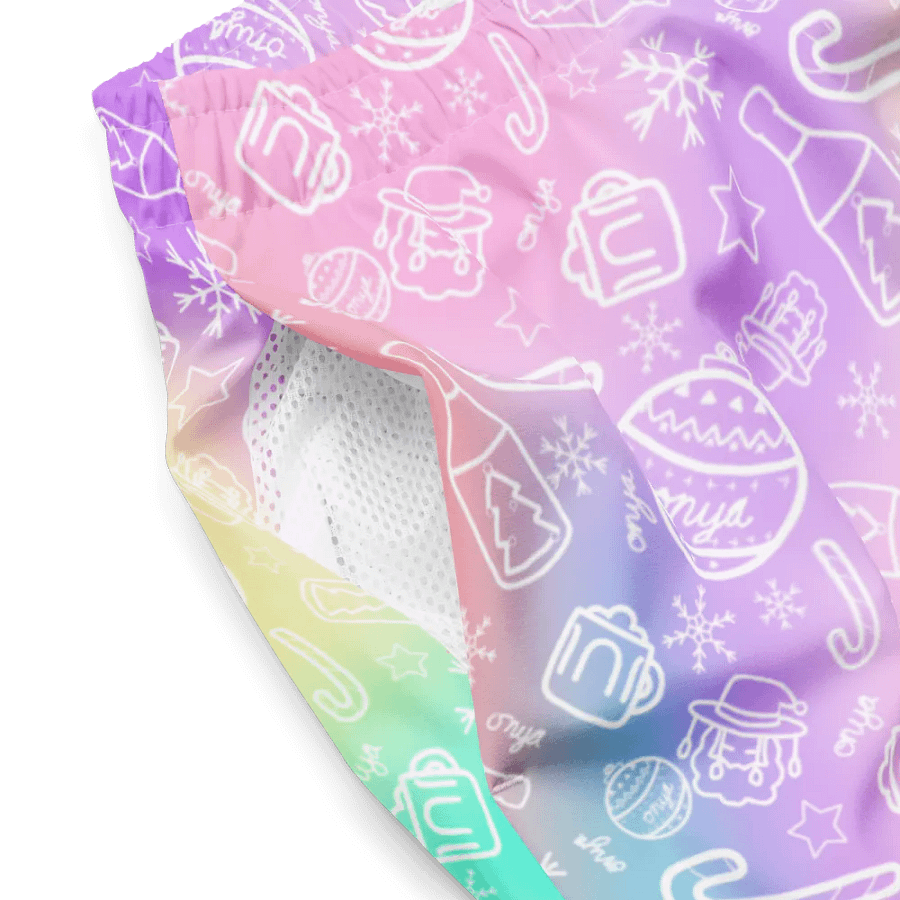 Limited Edition Christmas Tie Die Swim Shorts product image (5)