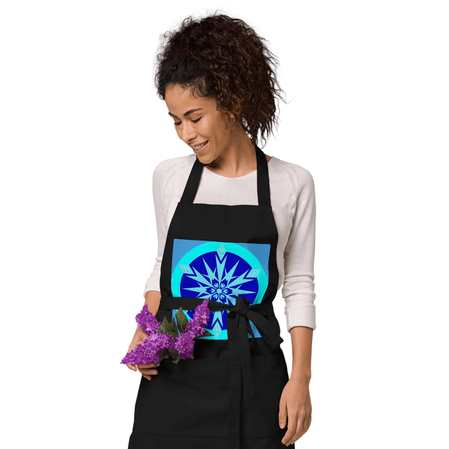 snowflake Organic Cotton Apron product image (10)