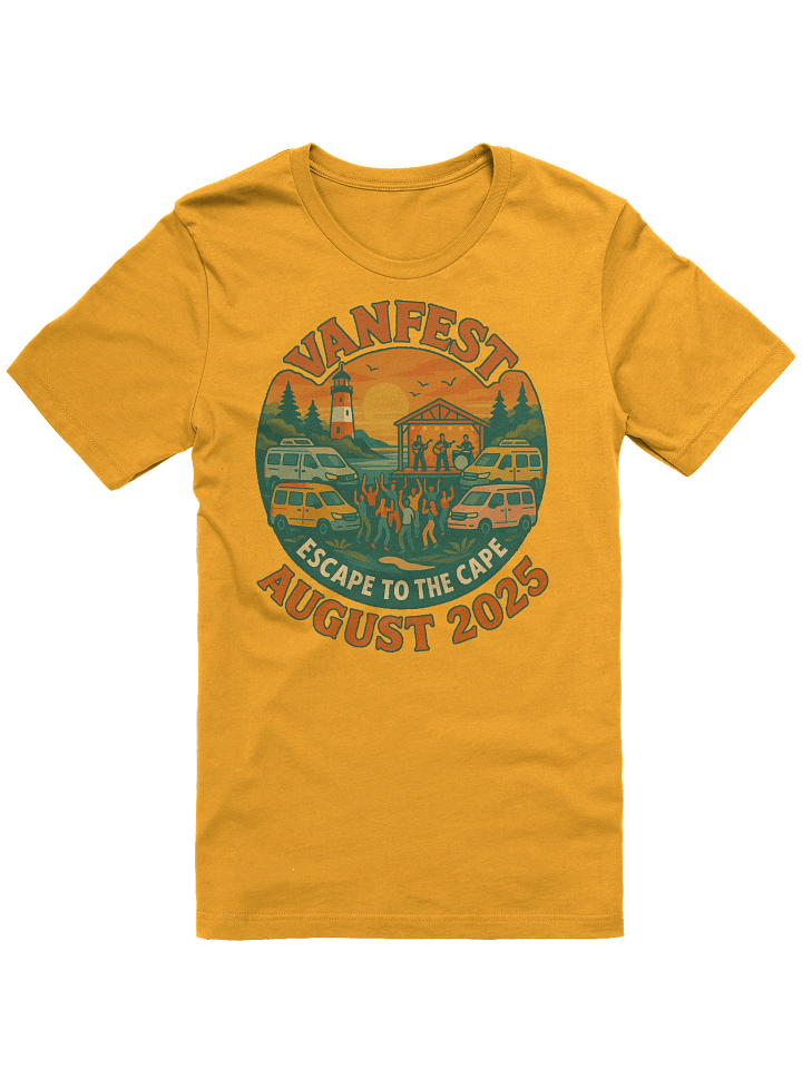 VanFest: Escape to the Cape 2025 - Official T-shirt product image (3)