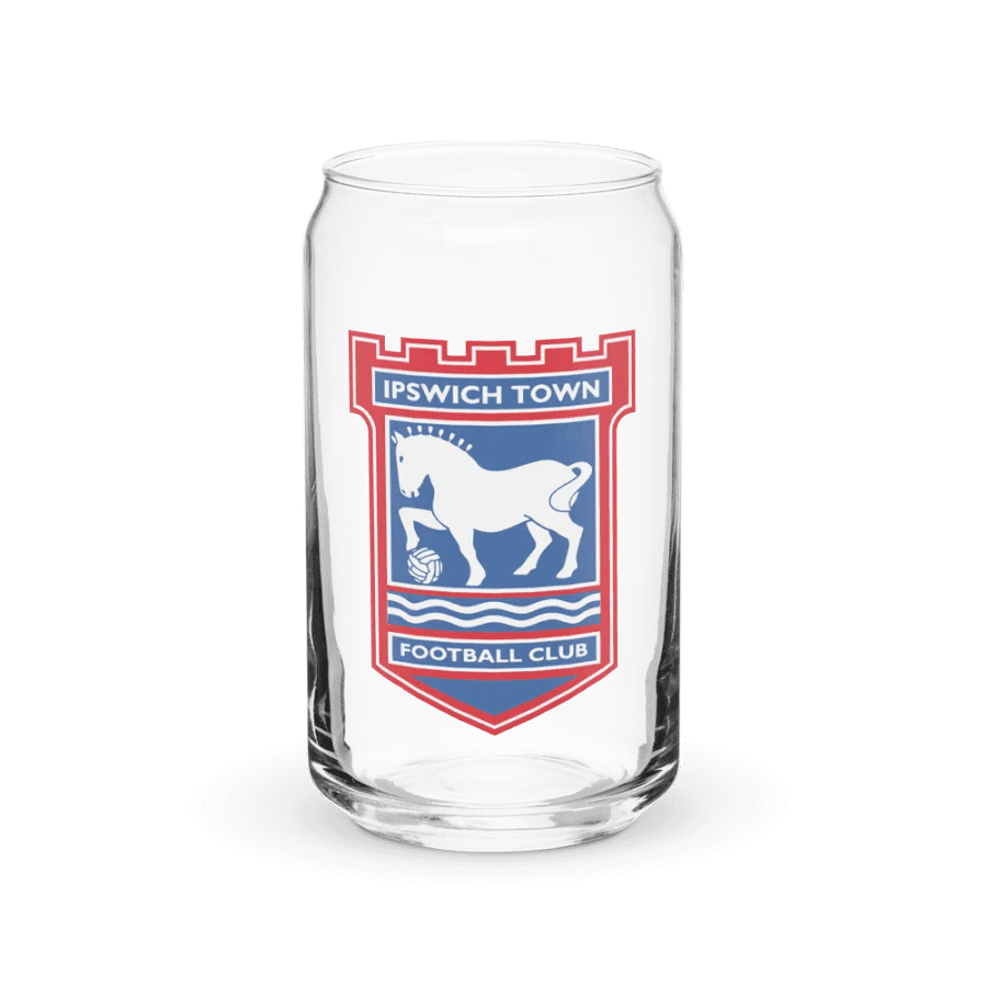 Ipswich Town FC Soccer Team - Can-Shaped Glass product image (1)