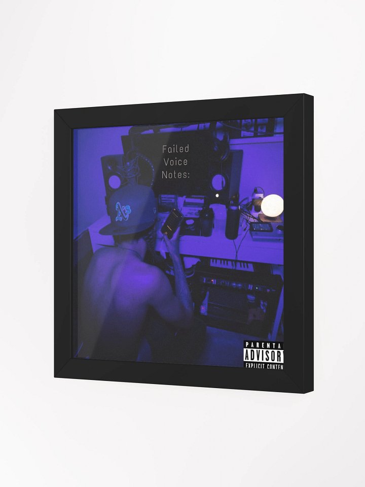 "Failed Voice Notes" - Framed Artwork product image (2)