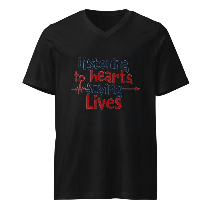 Heartbeat Savior V-Neck Tee product image (1)