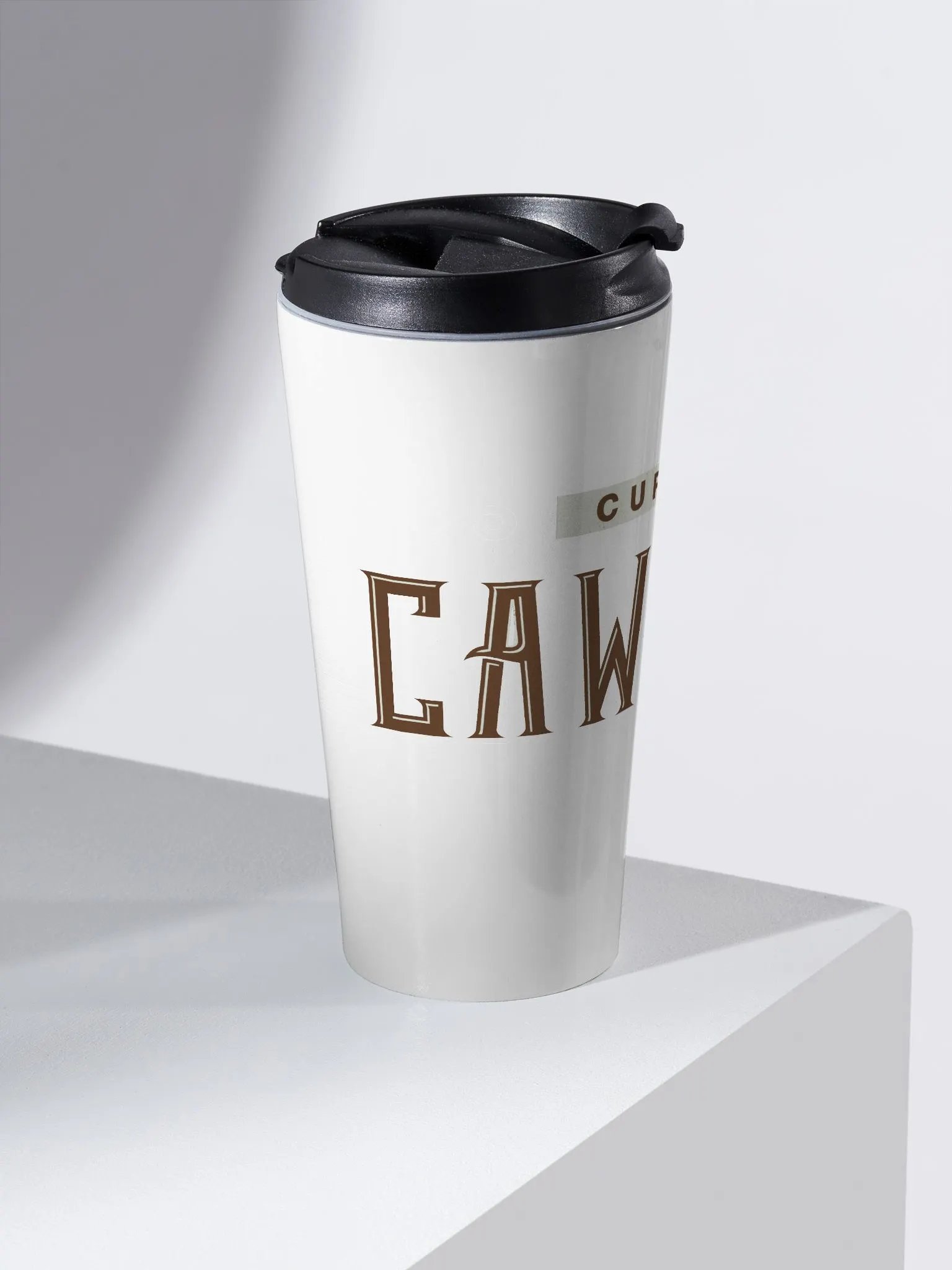 Cuppa Cawfee Stainless Steel Travel Mug product image (2)