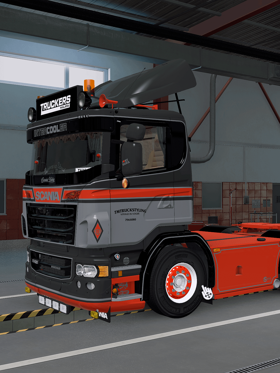 FREE! ETS2 TM Multicolor Skin Pack for Scania PGR-Series skin Pack 1 product image (6)