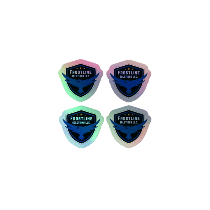 Frostline Kisscut holo Sticker Sheet product image (1)