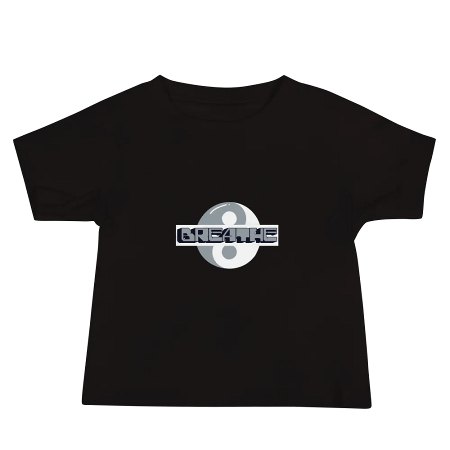 "Breathe" Yin-Yang Design: Find Your Balance 🌿 Baby Jersey Short Sleeve Tee product image (4)