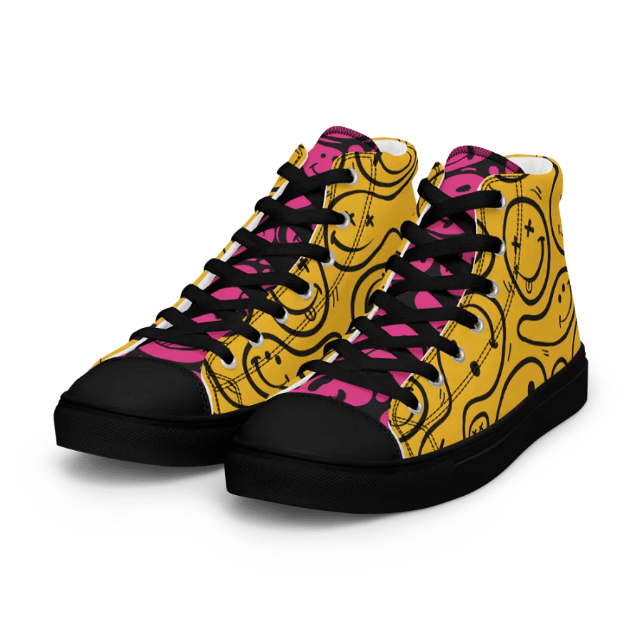 Women's High Top Canvas Shoes: 