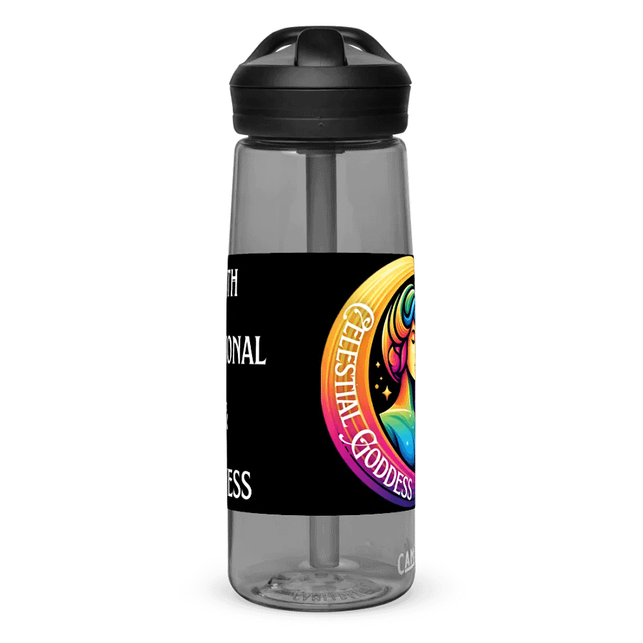 Celestial Crescent Moon Sports Water Bottle product image (2)
