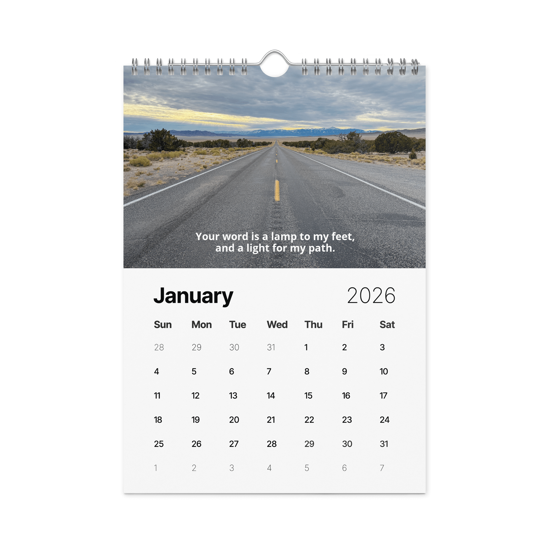 2026 Roads Less Traveled Photo Calendar product image (2)