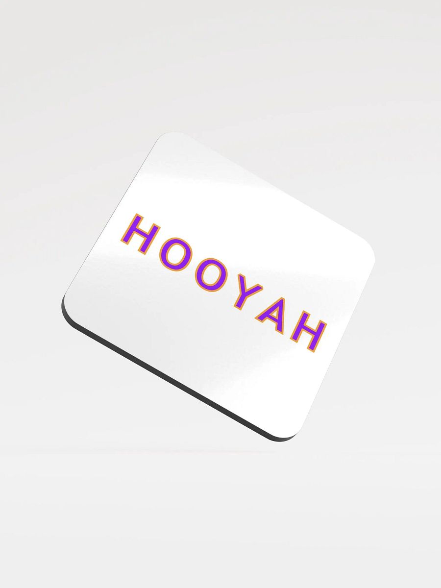 Hooyah Coaster (White) product image (1)