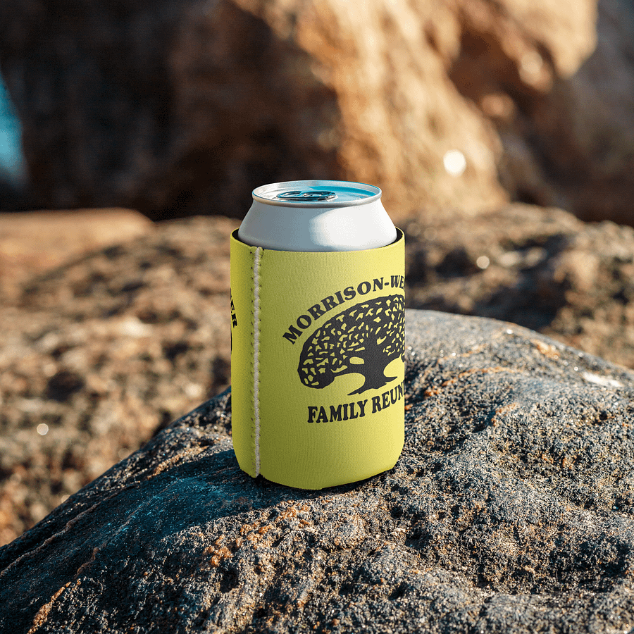 "Morrison-Werner Family Tree" Can Coozie (Yellow) product image (7)