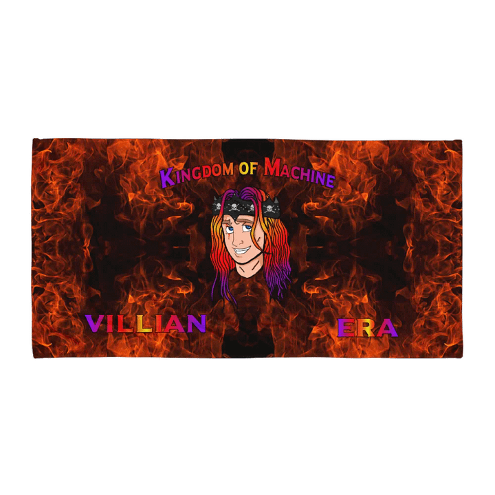 evil king beach towel product image (1)