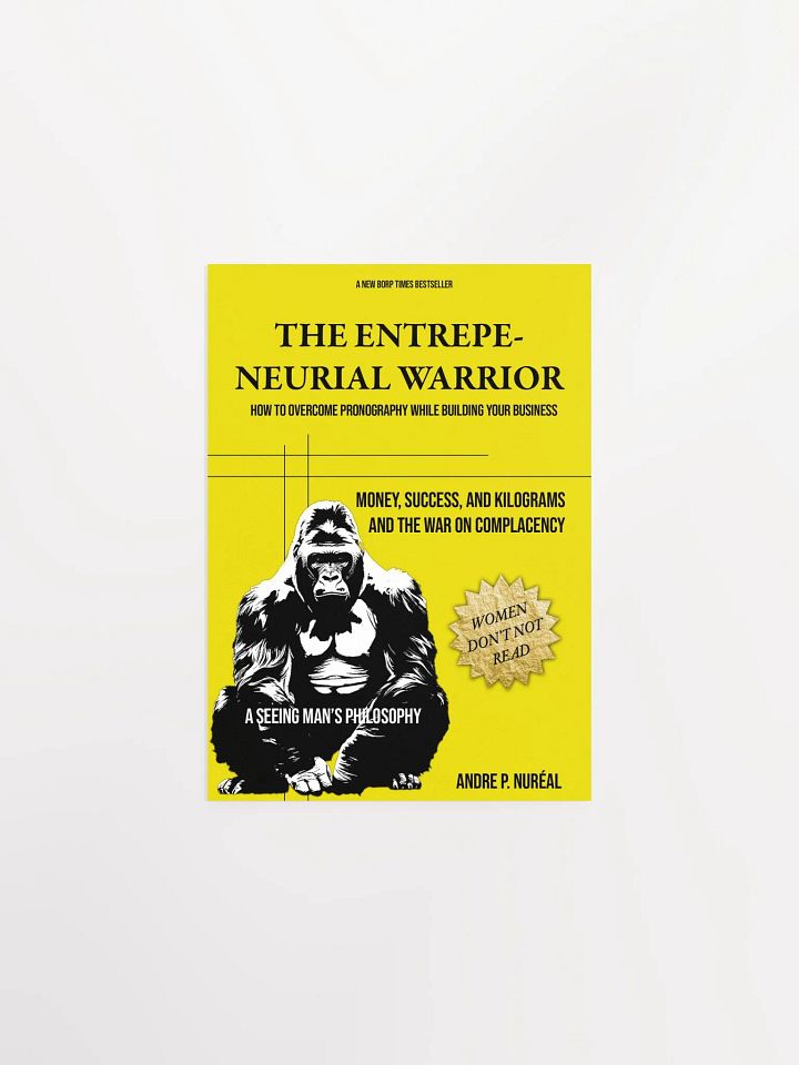 The Entrepe-Neurial Warrior Official Poster product image (1)