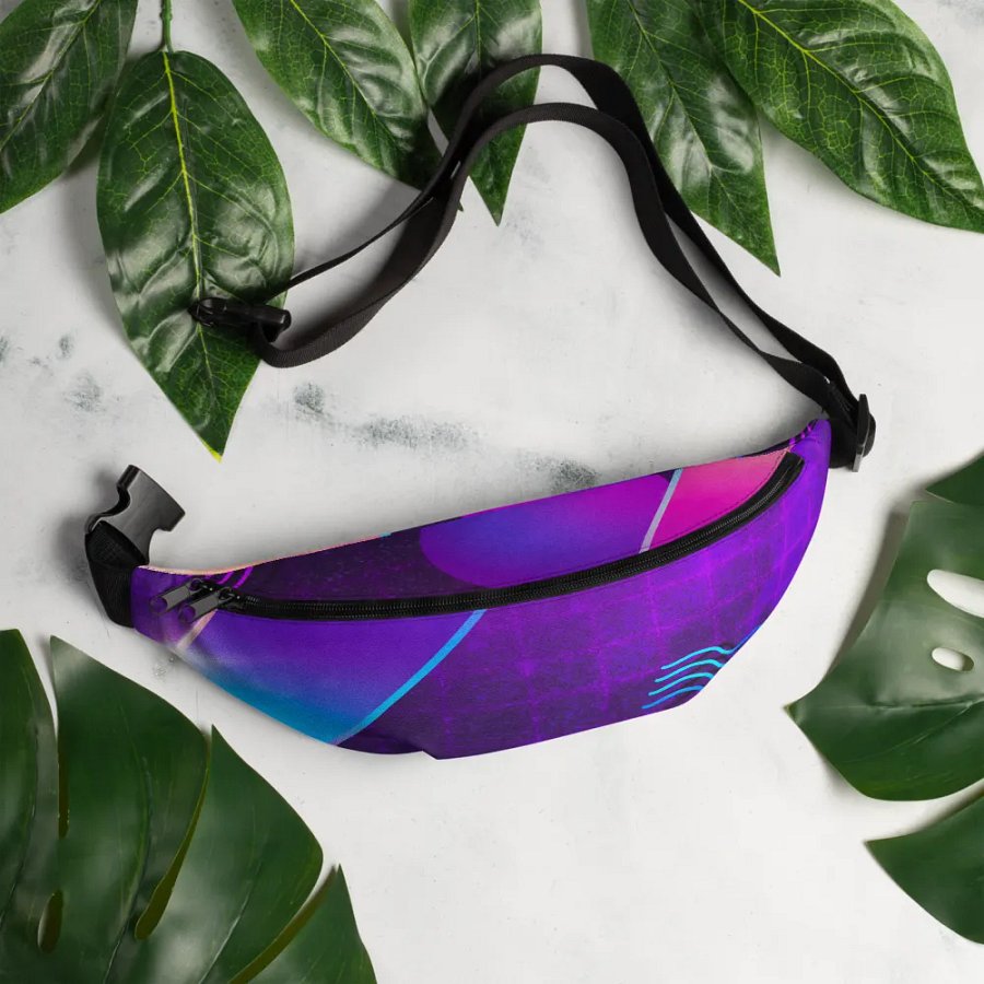 Retro Kids Rule Fanny Pack product image (6)