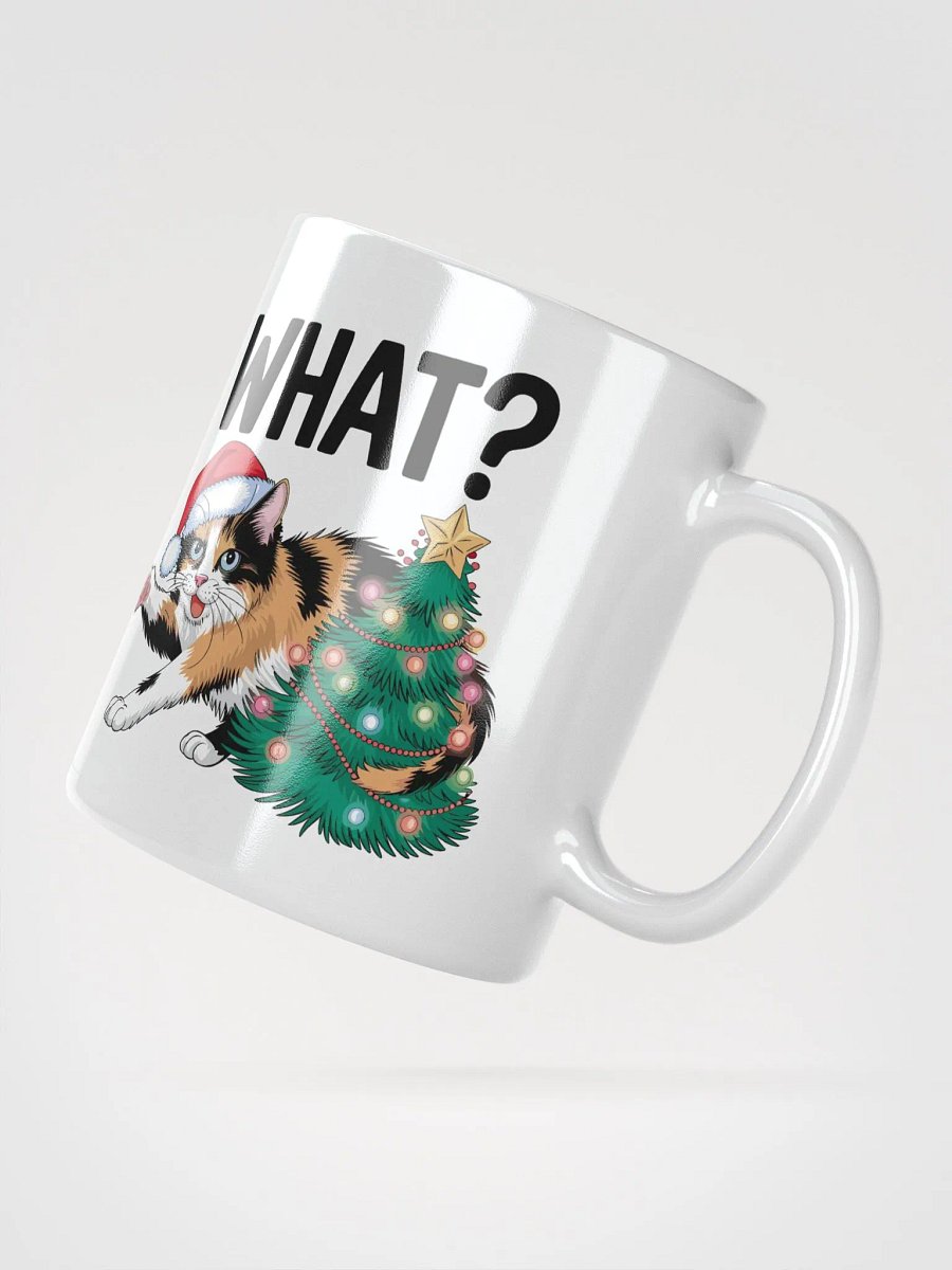 Sassy Cat And The Christmas Tree Mug product image (4)