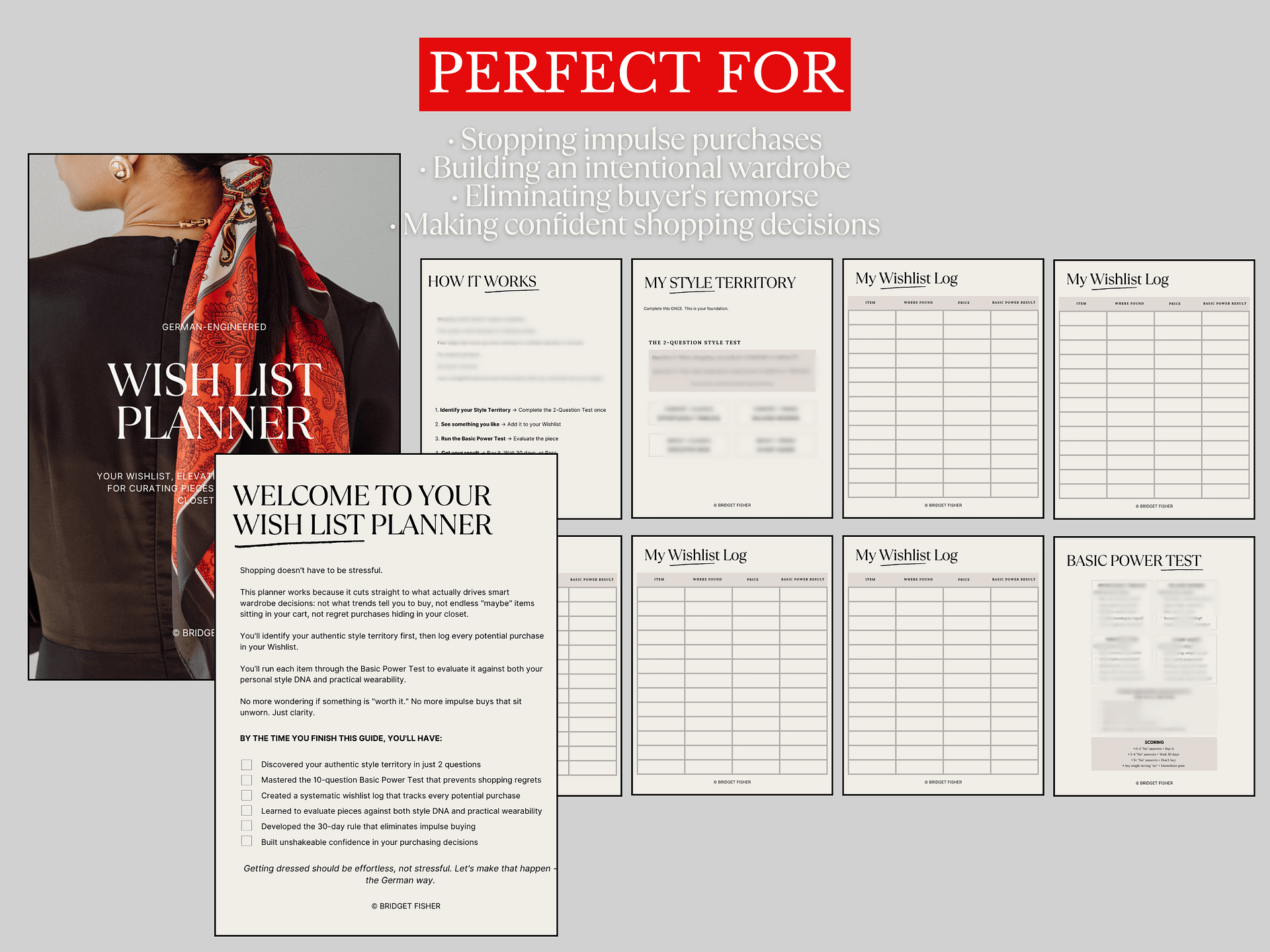 Wish List Planner (PDF) product image (5)