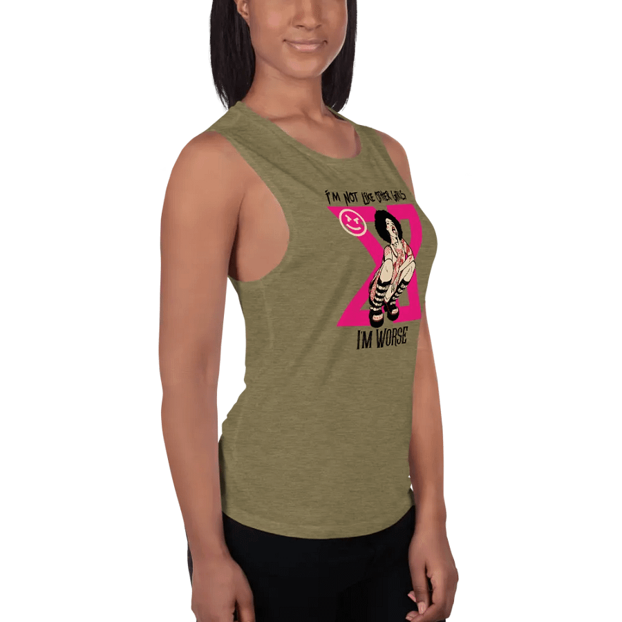 Im Not Like Other Girls Womens Tank-Afro Anne product image (11)