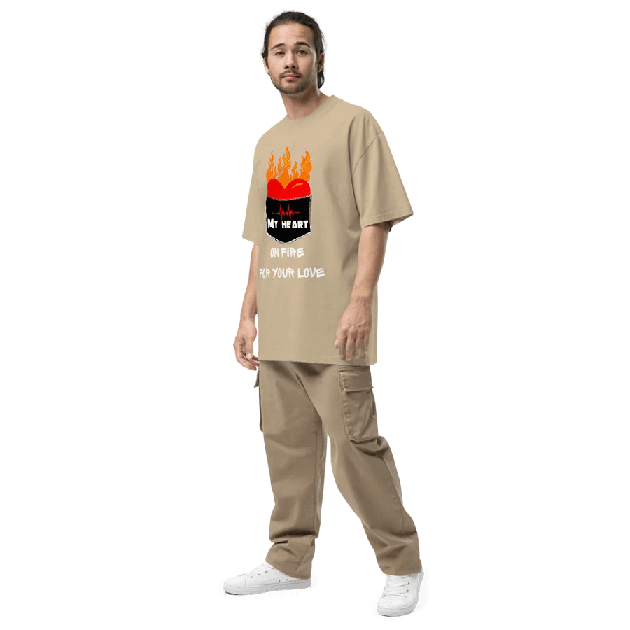 My heart on fire for your love Tee product image (36)