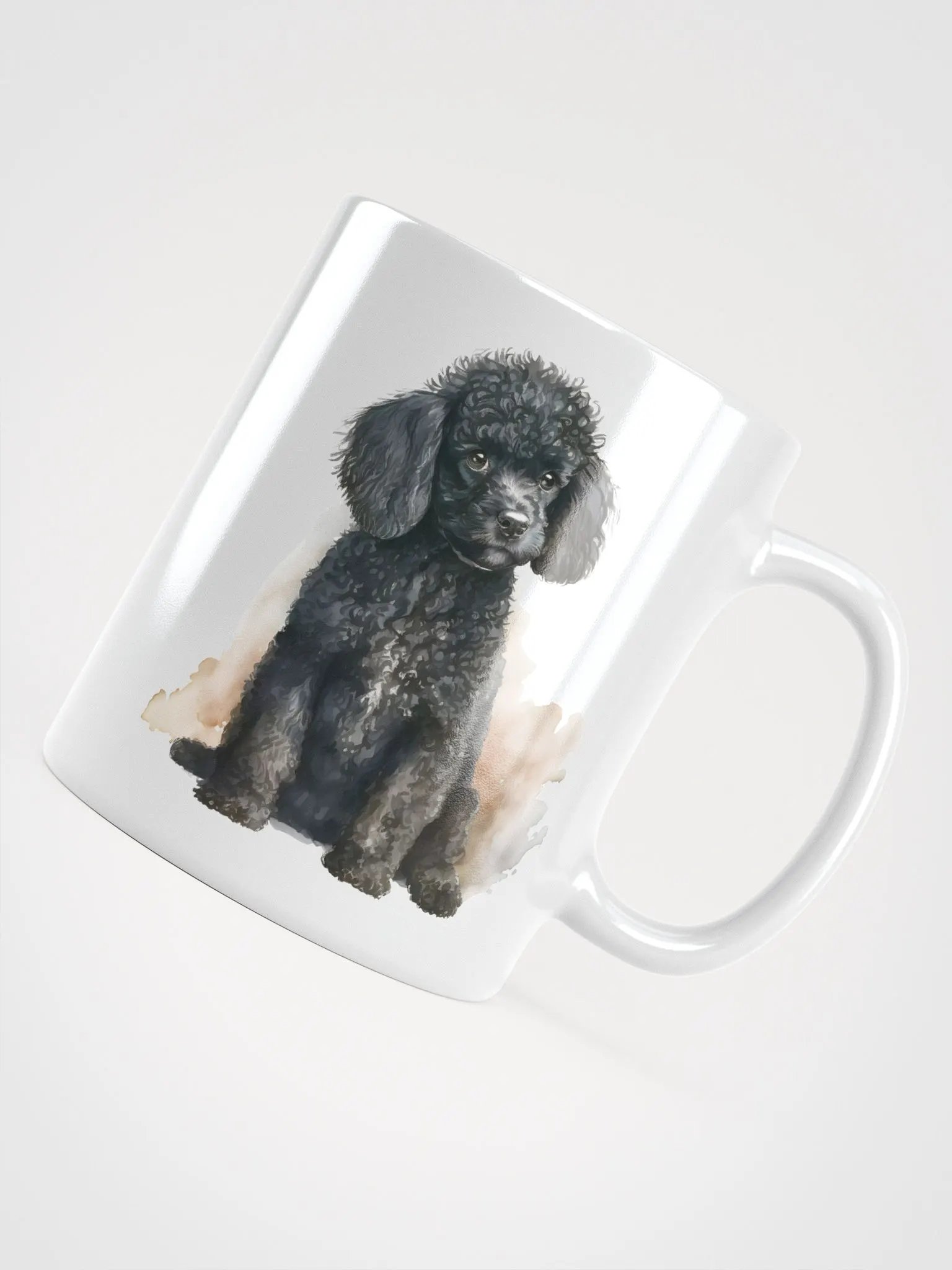 Black Poodle Coffee Mug product image (4)