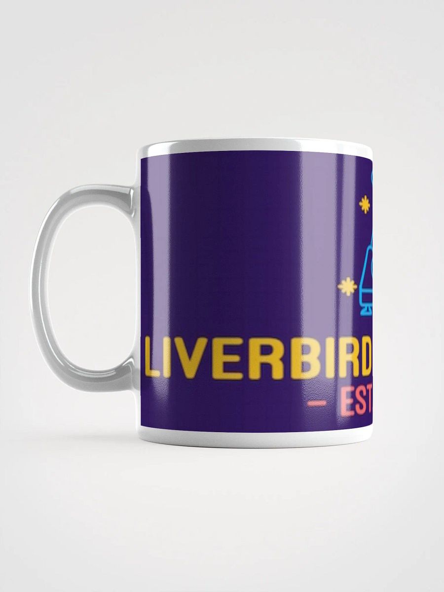 Liverbird Gaming UK Logo White Glossy Mug product image (6)