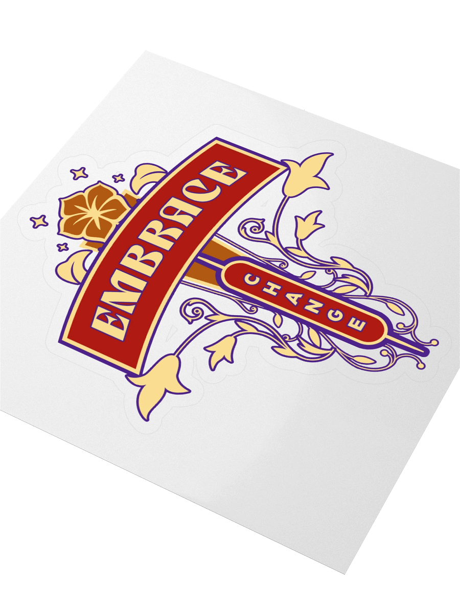 Embrace Change Kiss Cut Stickers product image (3)