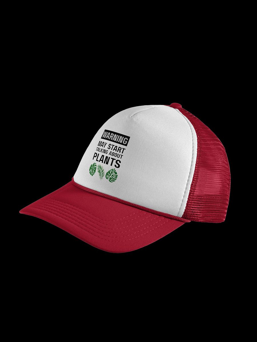 Botanical Warning Foam Trucker Hat! product image (4)