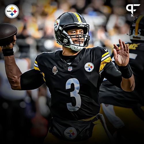 Russell Wilson has 257 yards at halftime, the most in a first half in his career. 📈 

The Steelers also have 27 points in the...