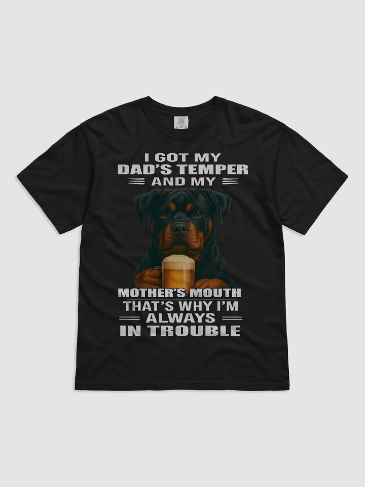 Troublemaker Rottweiler Tee product image (1)