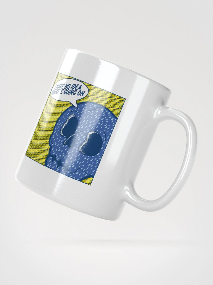Confused Pop Skull Mug product image (5)