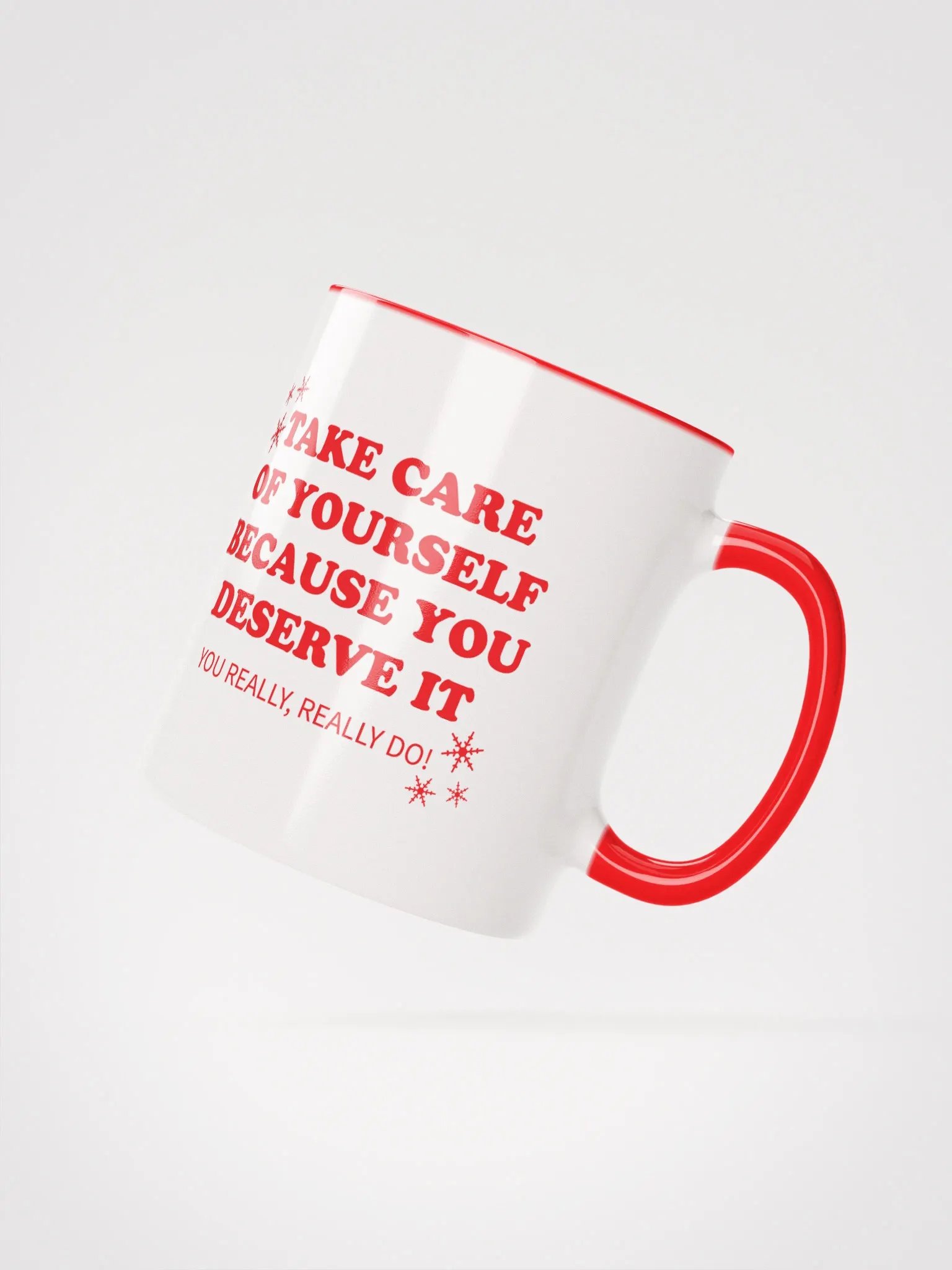 Take Care Holiday - Mug with Color Inside product image (3)