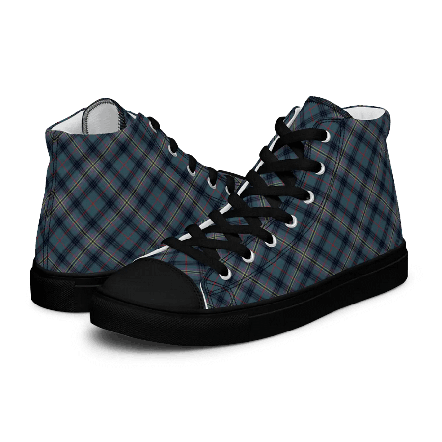 Kennedy Ancient Tartan Men's High Top Shoes product image (8)