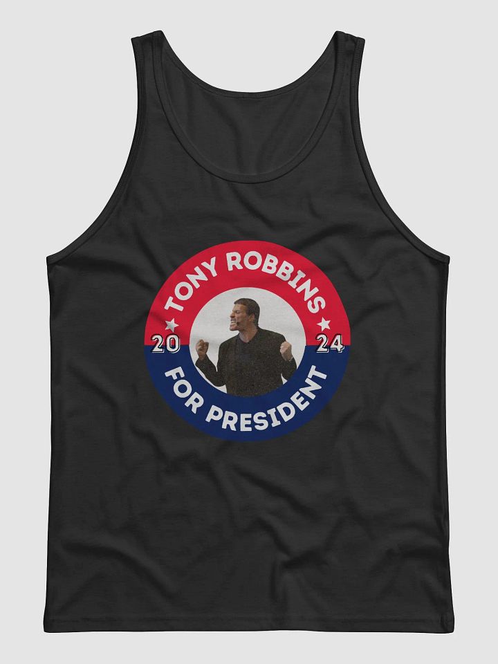 2024 Vision: Tony Robbins for President Campaign Button Tank product image (1)