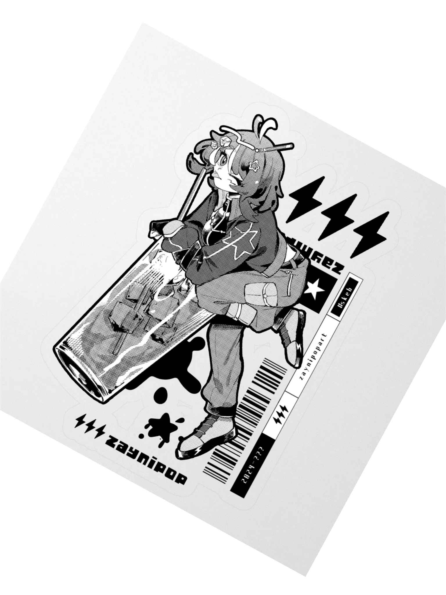 Sippin' Style Sticker product image (2)