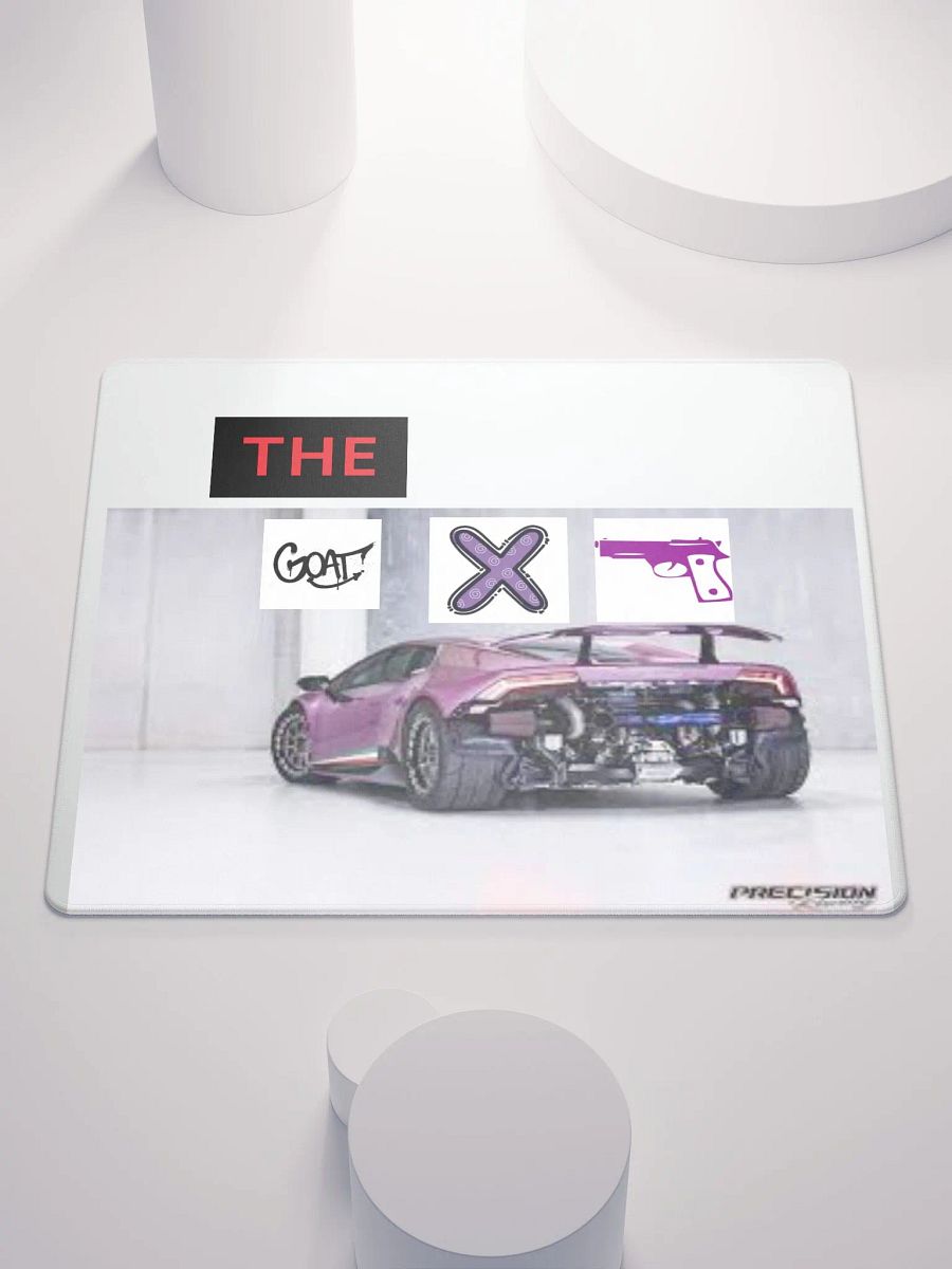 the goat x gun collab mouse pad product image (2)