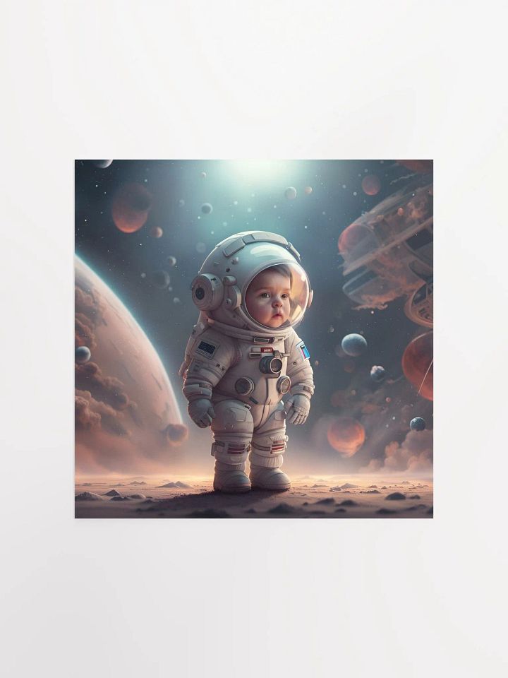 Child Astronaut Poster product image (1)