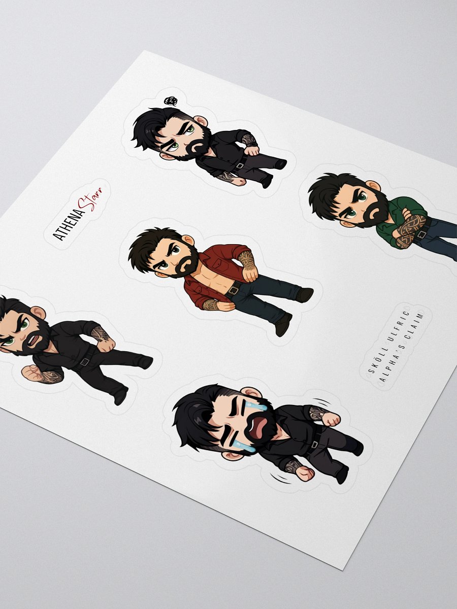 Sköll Ulfric Sticker Set – Alpha's Claim product image (3)