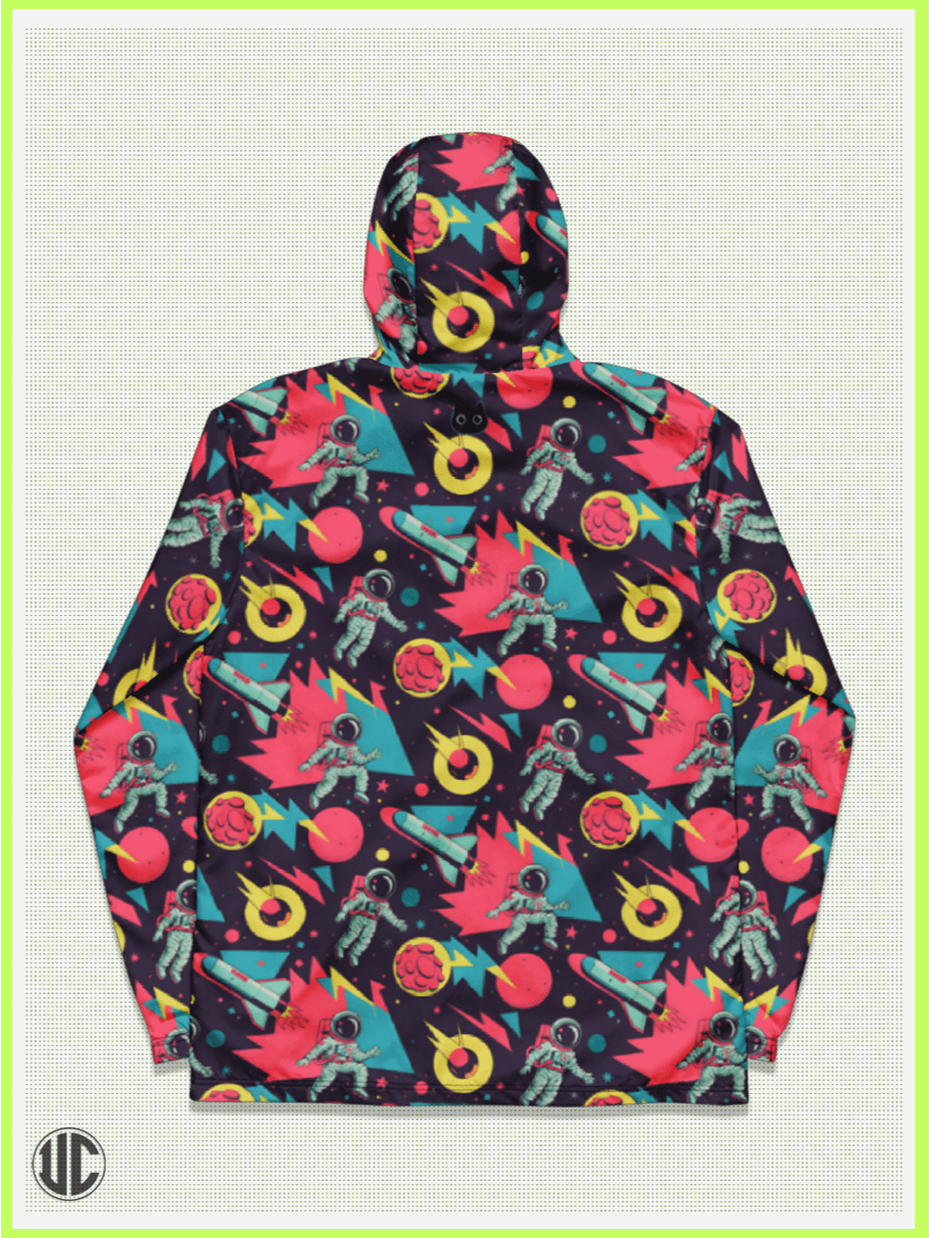 Astropop Galaxy Run – Windbreaker product image (2)