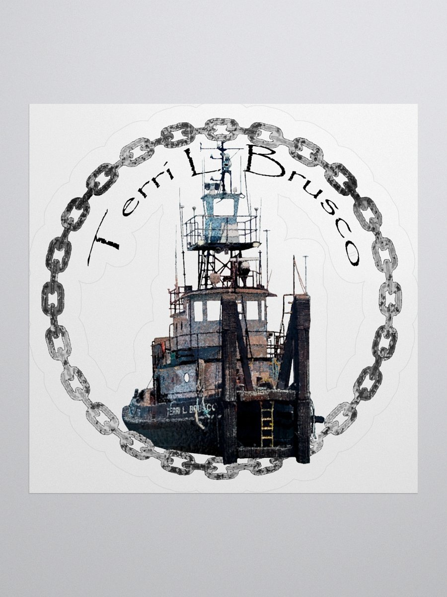 Terri L. Brusco Endless Chain Kiss Cut Stickers product image (1)