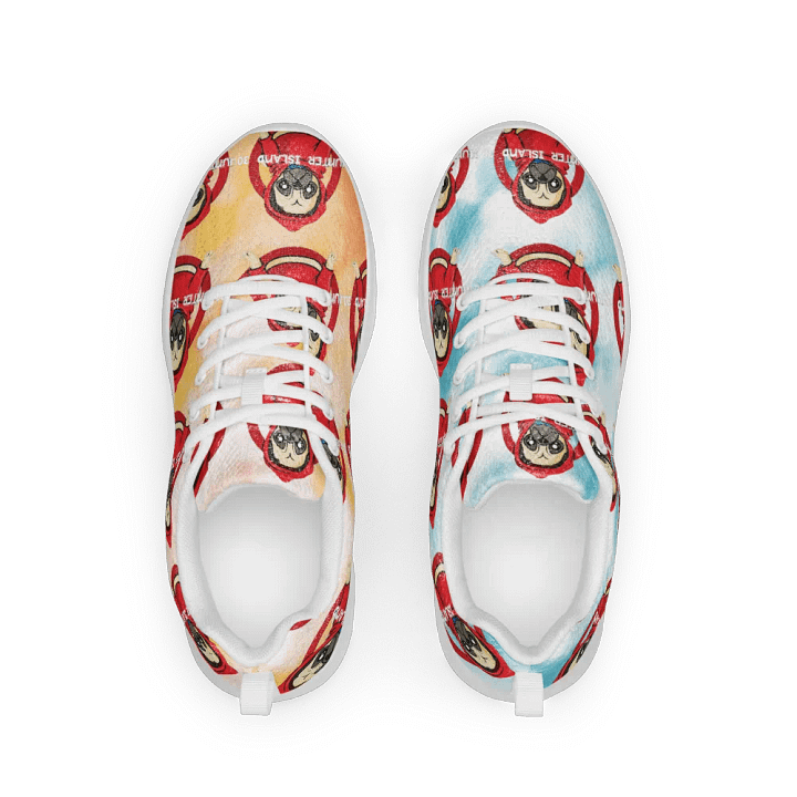 Hunter_Island_30 Logo Blue/Orange Tie Die Shoes product image (1)
