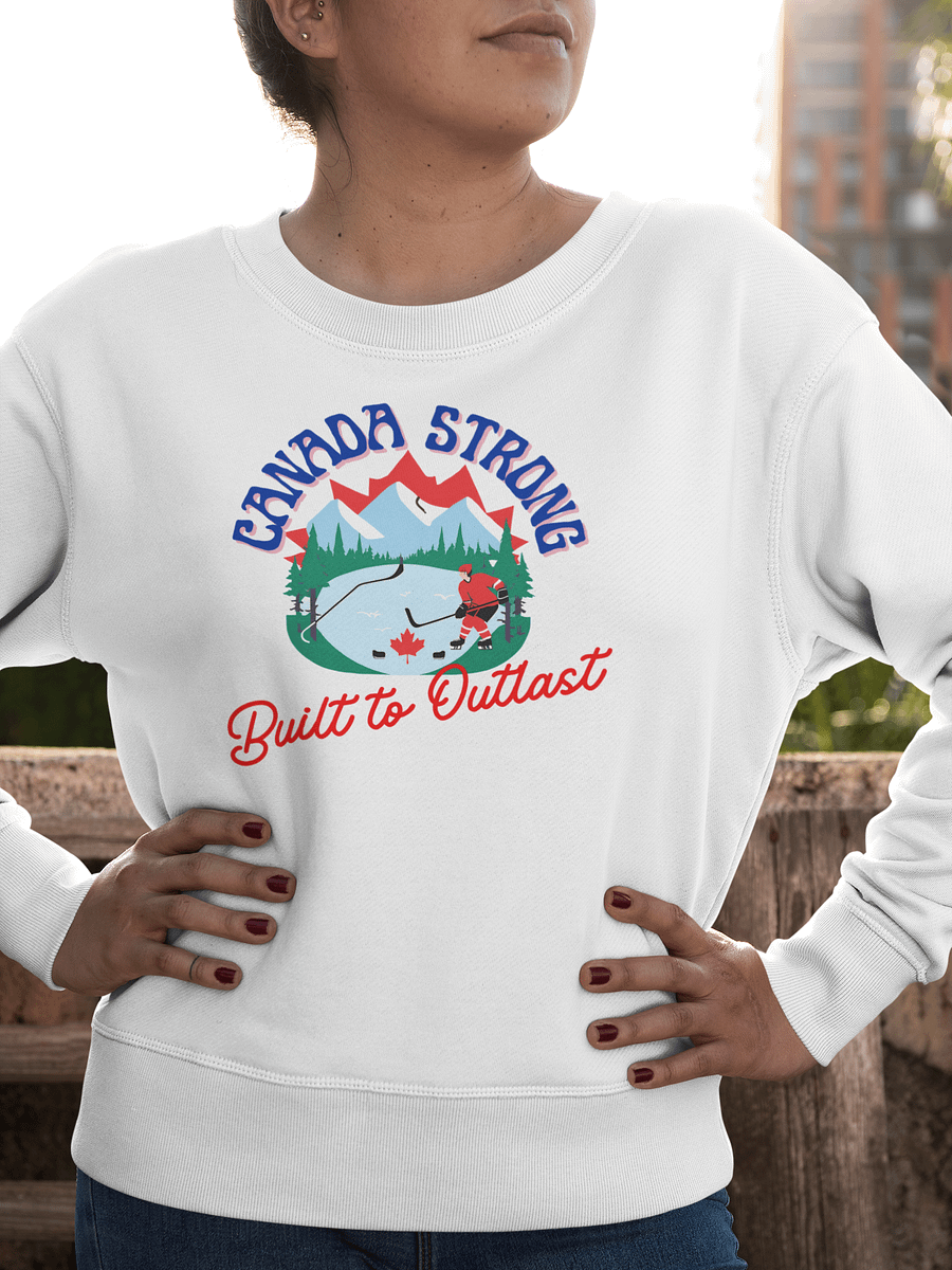 Canada Strong Winter Hockey Sweatshirt product image (7)