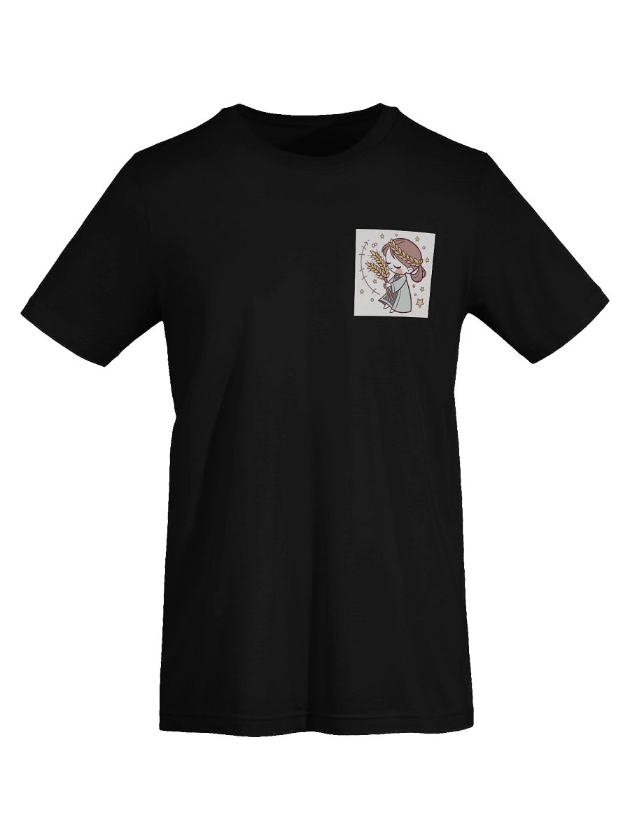 Whimsical Virgo Wheat Cartoon T-Shirt product image (73)