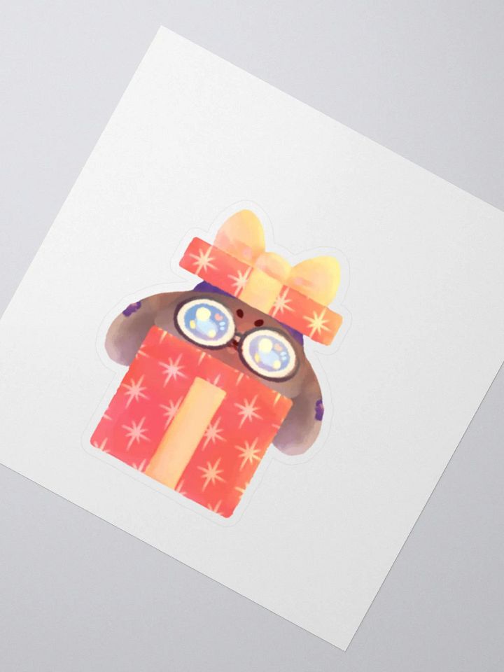 Flam Festive Present Sticker product image (2)