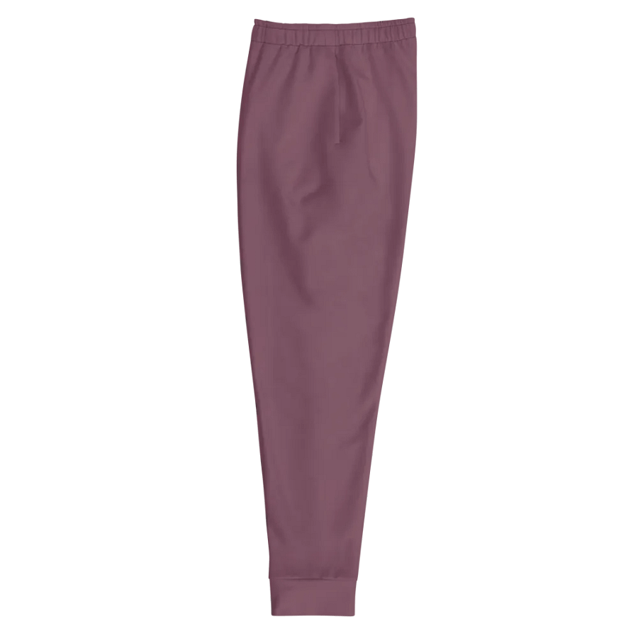 Plain Deep Purplish Red Soft Summer Recycled Polyester Premium Men's Joggers by Treasure Pie product image (6)