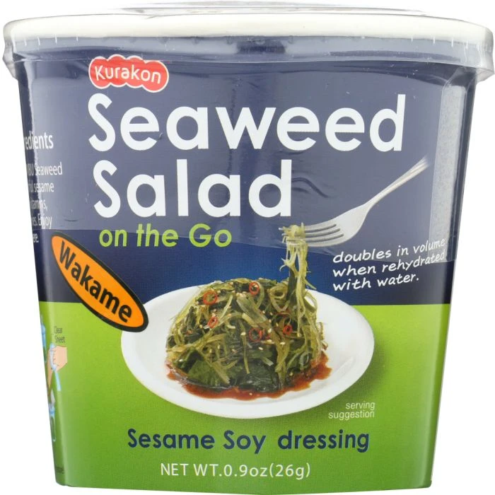 JAPANESE DELIGHT: Sesame Soy Dressing Seaweed Salad, 0.9 oz product image (1)