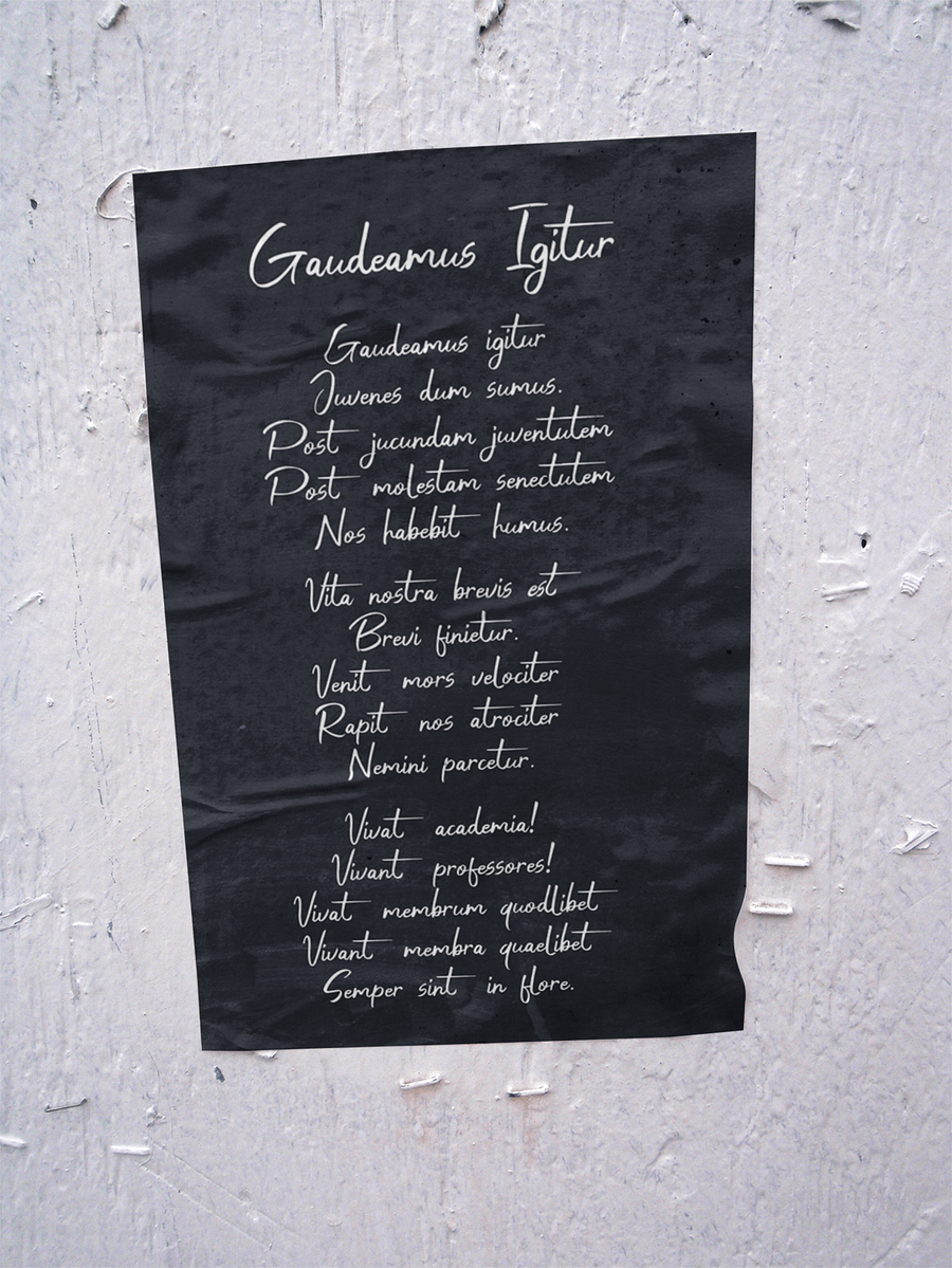 Gaudeamus Igitur Poster product image (2)