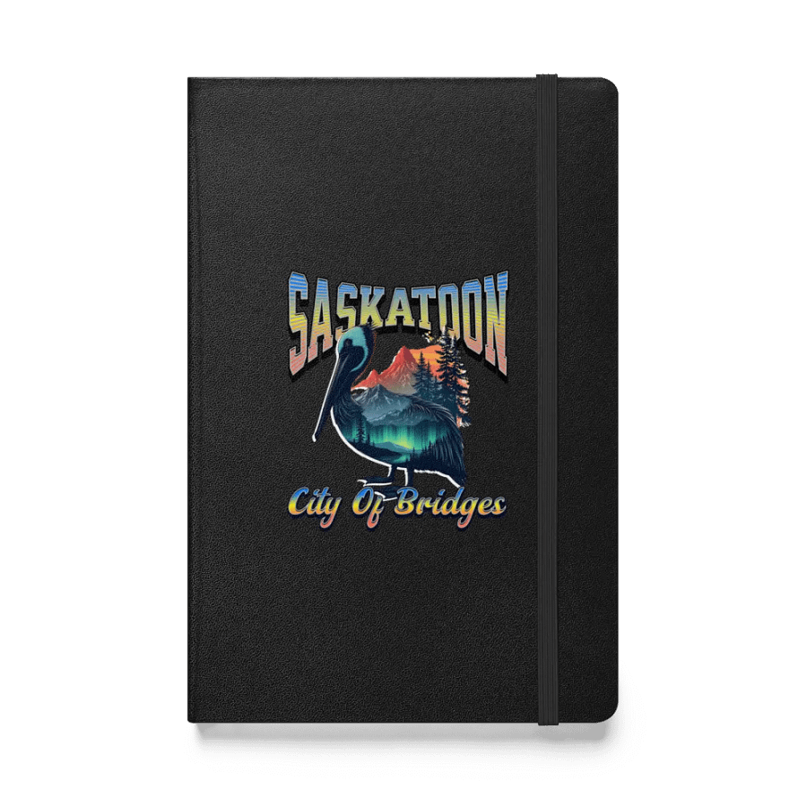 Saskatoon City Of Bridges Pelican Hardcover Journal product image (1)